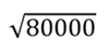 Standard deviation of lines